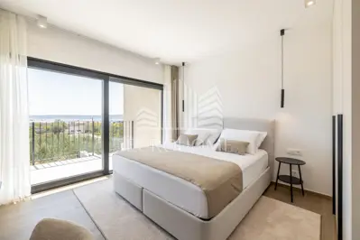 Split, Kaštel, Newly built villa for rent with a heated pool and sea v - 12