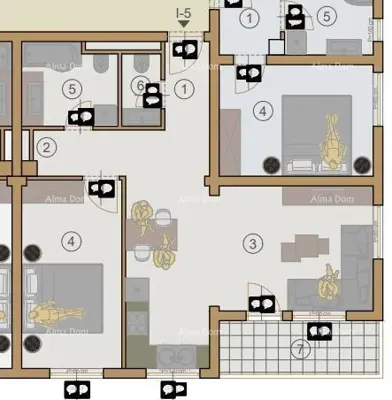 Wohnungen zum Verkauf in einem neuen Wohnprojekt im Bau, in der Nähe des Gerichts, Pula! - 3