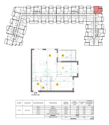 Zwei-Zimmer-Wohnung mit Aufzug und Garagenstellplatz in Umag - 11