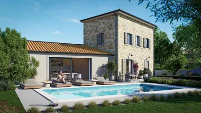 Kuća 90 m², Poreč - bazen i 530 m² okućnice