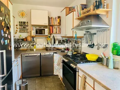 Apartmanska kuća, Hvar - pogled na more i bazen - 9