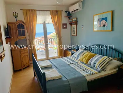 Apartmanska kuća, Hvar - pogled na more i bazen - 16