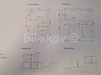 Kuća u Tugare, Omiš - u izgradnji, bazen i parcela 649 m² - 8