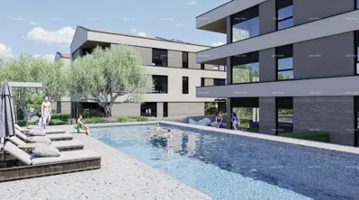Stan u Fažani, novogradnja s bazenom i vrtom