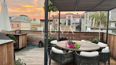 Wohnung 262 m², Donji grad - Gundulićeva, Terrasse und Aussicht
