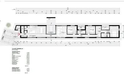 Građevinsko zemljište 592 m², Umag - projekt prizemne kuće - 10