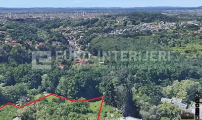 Građevinsko zemljište, Šestine - panoramski pogled na Zagreb - 5