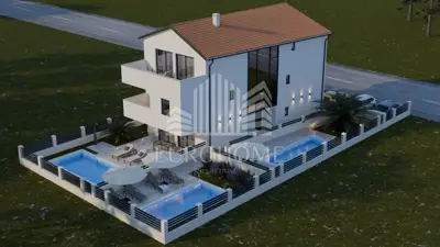 Apartment 96 m², Mandre - new build 200 m from the sea