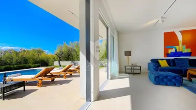 Insel Krk, Malinska - Villa mit Pool und Meerblick - 8
