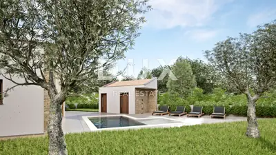 Haus 102 m², Barban - moderne ebenerdige Immobilie mit Pool - 3