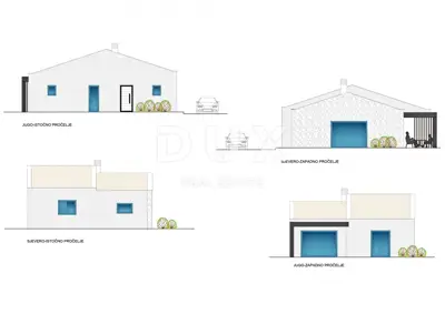 Haus 102 m², Barban - moderne ebenerdige Immobilie mit Pool - 7