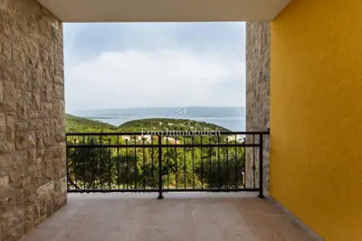 Apartment mit offenem Meerblick in Vrbnik - 4