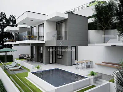 Building plot 541 m², Živogošće - sea and island views - 9