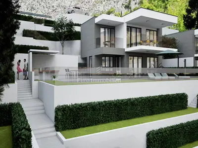 Building plot 541 m², Živogošće - sea and island views - 5