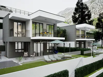 Building plot 541 m², Živogošće - sea and island views - 2