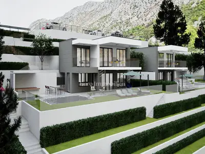 Building plot 541 m², Živogošće - sea and island views