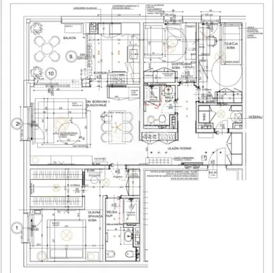 Stan 110 m², Trešnjevka - Sjever, moderno uređen i namješten - 18