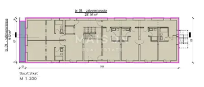 Gewerbeprojekt 1.164 m², Rijeka Turnić, Investitionspotenzial - 10