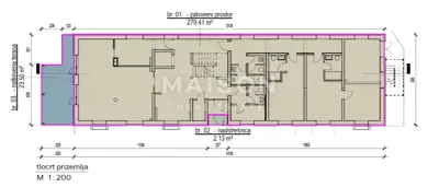Gewerbeprojekt 1.164 m², Rijeka Turnić, Investitionspotenzial - 12