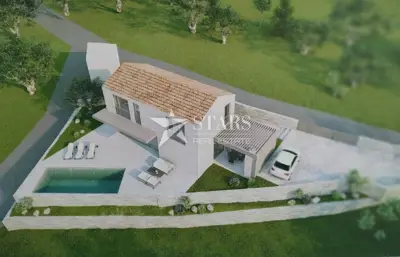 Baugrundstück 451 m², Uvala Soline - Meerblick