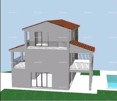 Stone house, Barban, 500 m² garden and conceptual project - 7