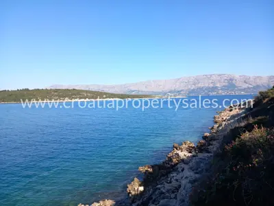 Kuća 55 m², otok Brač - prvi red do mora - 10