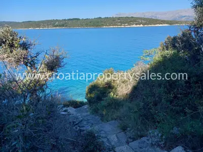 Kuća 55 m², otok Brač - prvi red do mora - 5