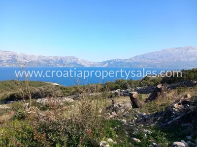 Kuća 55 m², otok Brač - prvi red do mora - 13