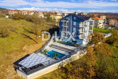 MARČELJI, VRTAČE - LUXUSWOHNUNGEN 85 m² ZUR MIETE MIT POOL UND GARTEN - 2
