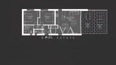Wohnung 68,2 m², Preko - erste Reihe zum Meer und Meerblick - 5