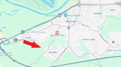 Building land 2,466 m², Blato - near Arena Centar - 7
