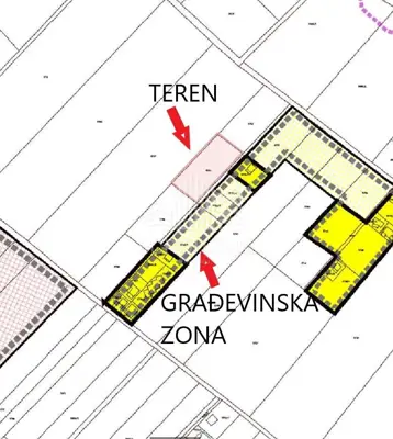 Agricultural land 2,632 m², Vir, 700 m from the sea