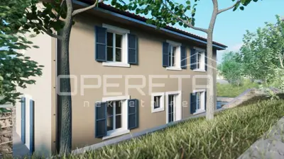 House 140 m², Momjan - pool and two terraces - 2