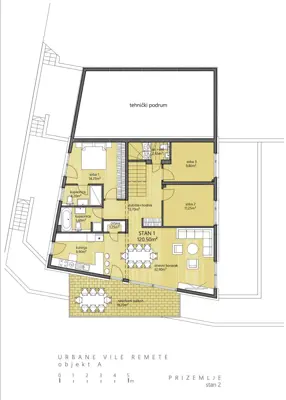 Apartment for rent in Remete, 130 m² - 12
