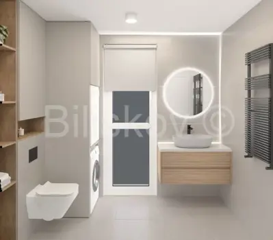 Pag, Šimuni prizemlje, lux 3s stan u novogradnji, pogled na more - 3
