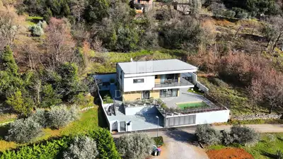 Villa in Mošćenička Draga, Pool und Meeresnähe