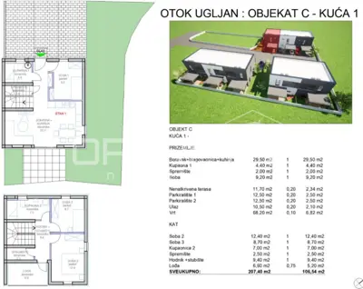 Prodaja, Kuća, Preko, Štrokova bb, Kuća u nizu, 107 m² - 13