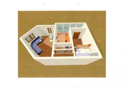 Stan, Červar-Porat, 3. kat, balkon i galerija - 8