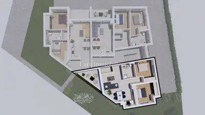Apartment 64.2 m², Peroj - new build, terrace and garage - 25