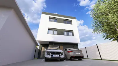 Prodaje se dva 4 – sobna stana na 1. i 2. katu u moderno projektiranoj urbanoj kući s ukupno tri stana - 4