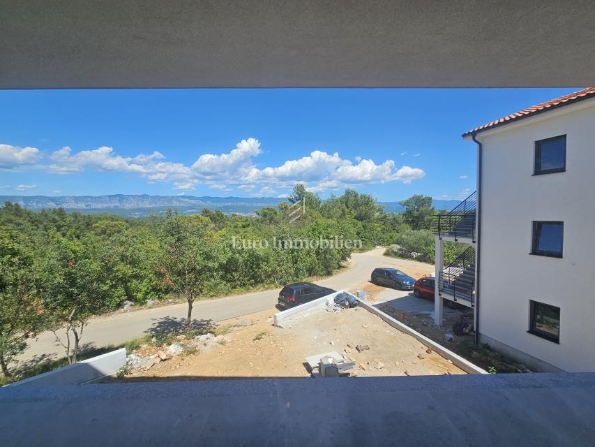 Uvala Soline, Krk - apartman u novogradnji