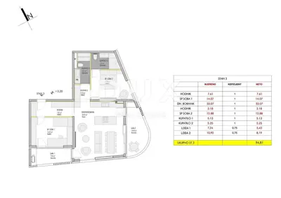 Wohnung 94,8 m², Umag - Neubau mit Aufzug und Loggia - 10