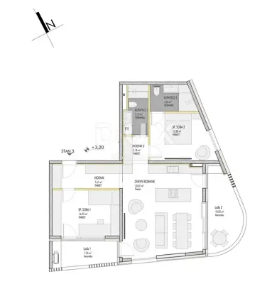 Wohnung 94,8 m², Umag - Neubau mit Aufzug und Loggia - 9