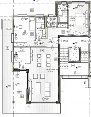 Wohnung 133 m², Rijeka - Bivio, atemberaubender Panoramablick - 10