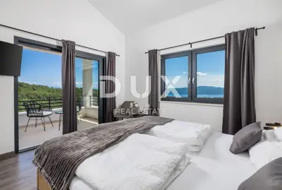 Villa 480 m², Mošćenička Draga - Panoramablick auf das Meer - 12
