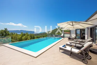 Villa 480 m², Mošćenička Draga - Panoramablick auf das Meer - 2