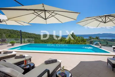 Villa 480 m², Mošćenička Draga - Panoramablick auf das Meer - 4