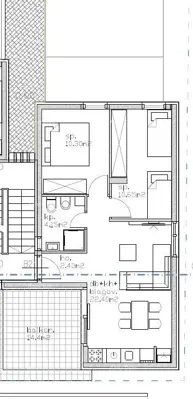 Apartment 72 m², Lovrečica near Umag - terrace and two parking spaces - 2