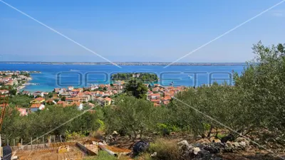 Građevinsko zemljište 536 m², Preko - panoramski pogled na more - 9