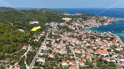 Građevinsko zemljište 536 m², Preko - panoramski pogled na more - 5